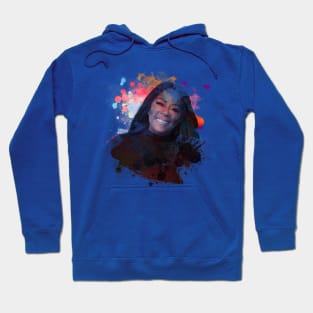 Jody Watley - Watercolor Illustration Hoodie